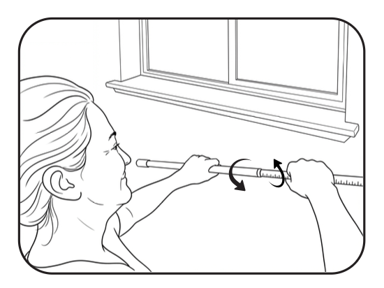 Twisting and tightening the TrueFit Bar